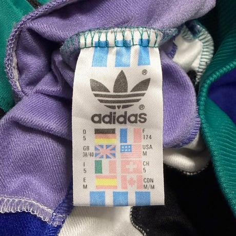 【USED】80's adidas Swiss Region Team Track Jacket Franches-Montagnes