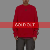 【USED】00'S UMBRO LOGO TAPE SWEATSHIRT