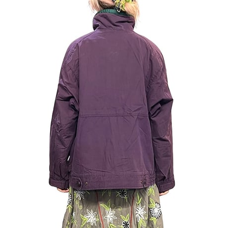 【USED】80's-90's Columbia NYLON MOUNTAIN JACKET PURPLE