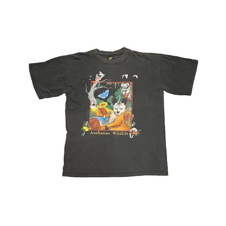 【USED】90's Australian Wildlife T-SHIRT