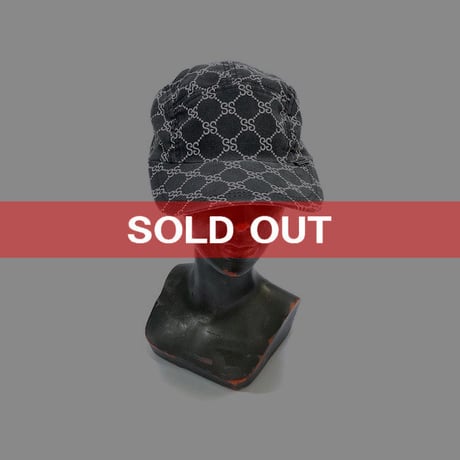 【USED】90'S STUSSY SS MONOGRAM CAP