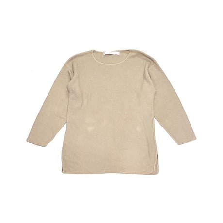【USED】90'S AMERICAN KNITWORKS COTTON KNIT RIB SWEATER