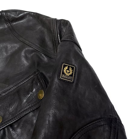 【USED】90's Belstaff PANTHER MOTORCYCLE LEATHER JACKET