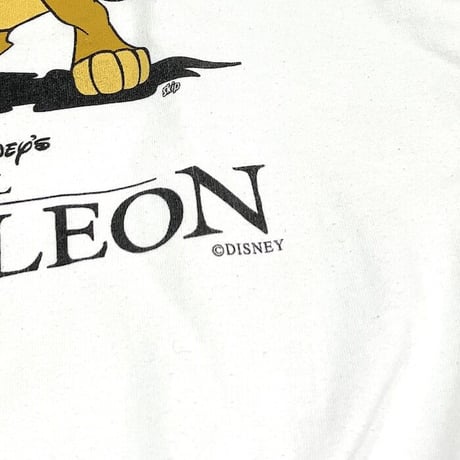 【USED】90'S EL REY LEON (THE LION KING) SWEATSHIRT