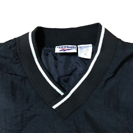 【USED】90'S REEBOK V-NECK NYLON PULLOVER