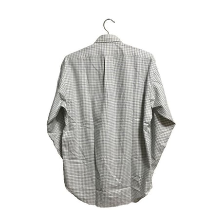 【USED】90'S RALPH LAUREN LATTICE CHECK B.D SHIRT
