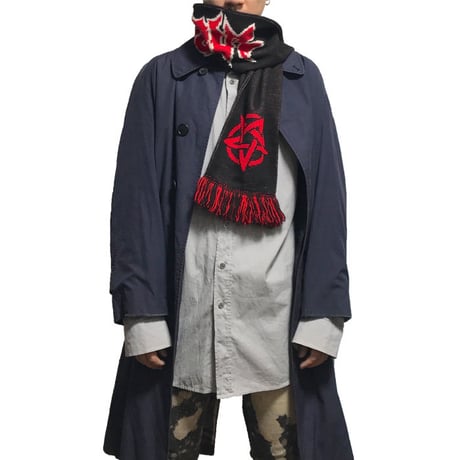 【USED】EXODUS HOOLIGANS KNIT SCARF