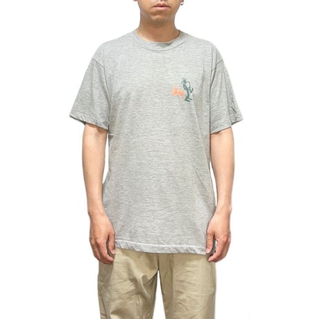 【USED】90'S STUSSY SAX SHADOW MAN T-SHIRT