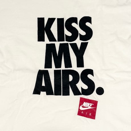 【USED】00's EURO NIKE KISS MY AIRS. T-SHIRT