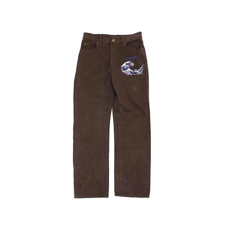 【USED】90'S KENZO JEANS HOKUSAI WAVE PANTS