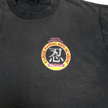 【USED】90'S MARTIAL ARTS 忍 T-SHIRT
