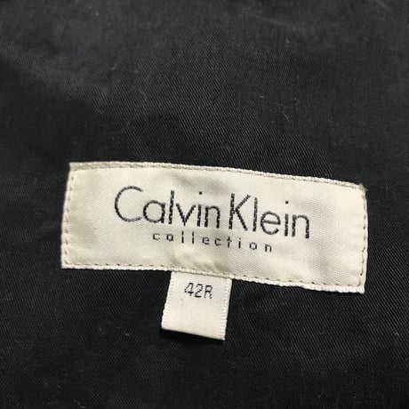 【USED】90'S CALVIN KLEIN COLLECTION OVERSIZED COAT
