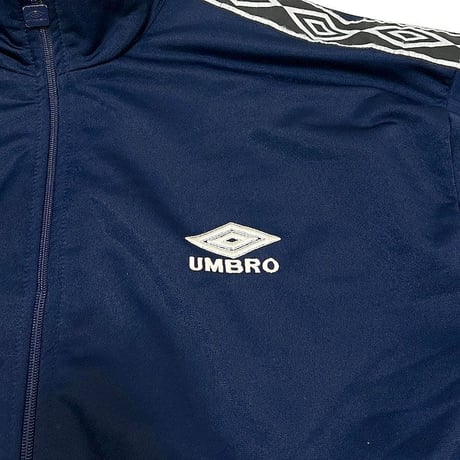 【USED】90'S UMBRO DOUBLE DIAMOND TAPE TRACK JACKET