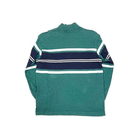 【USED】90'S L.L.BEAN L/S MOCK NECK TOP