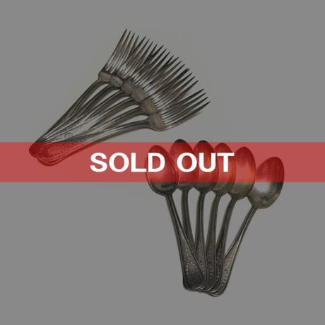 【USED】VINTAGE WM.ROGERS CUTLERY SET