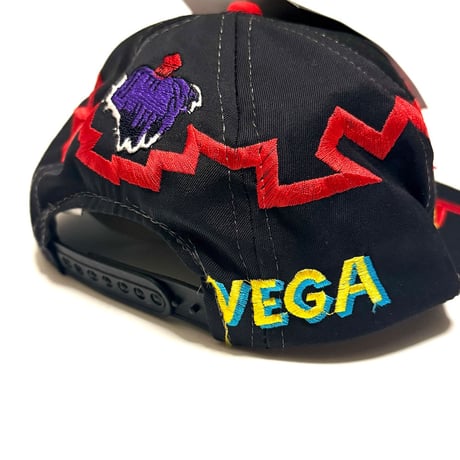 【DEAD STOCK】1996 VEGA × Street Fighter II “M. Bison”② Snapback Cap Made for Italy