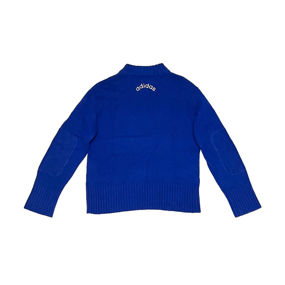 USED】00's adidas HALF ZIP SKI KNIT SWEATER | K