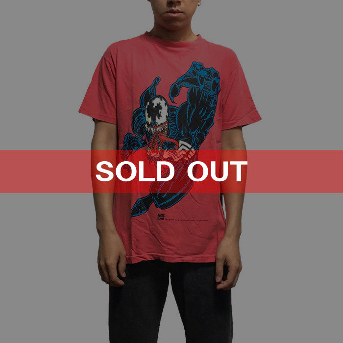 USED】90'S MARVEL COMICS VENOM T-SHIRT | KONBINI USED】90'S MARVEL COMICS VENOM T-SHIRT | KONBINI