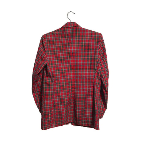 【USED】TARTAN 3B JACKET WITH PINS