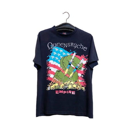 【USED】90'S QUEENSRŸCHE BUILDING EMPIRES WORLD TOUR T-SHIRT