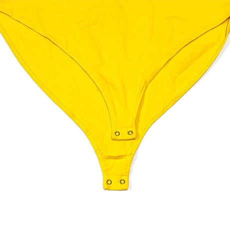 【USED】80'S ESCADA MARGARETHA LEY BODYSUIT YELLOW
