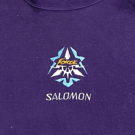 【USED】90'S SALOMON FORCE MOCK NECK L/S T-SHIRT