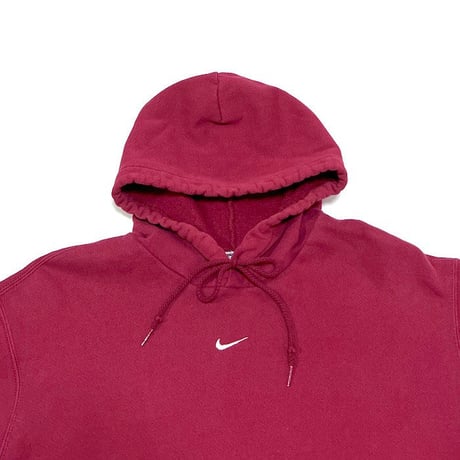 【USED】00'S NIKE CENTER SWOOSH LOGO HOODIE