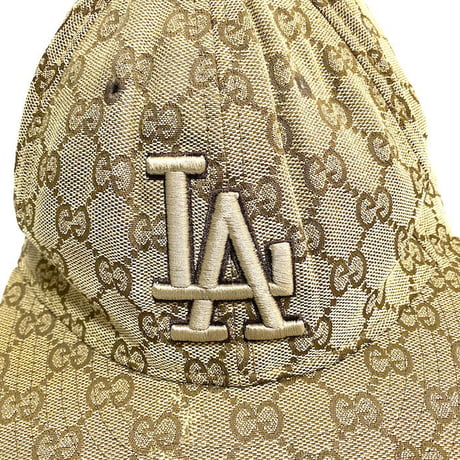 【USED】90'S-00'S NEW ERA GG MONOGRAM LA CAP