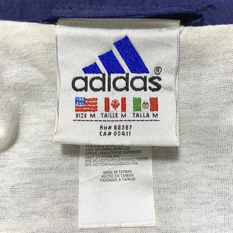 【USED】90'S-00'S ADIDAS PERFORMANCE LOGO NYLON JACKET