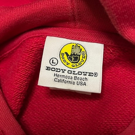 【USED】90's-00's BODY GLOVE SUN FADE LOGO PARKA