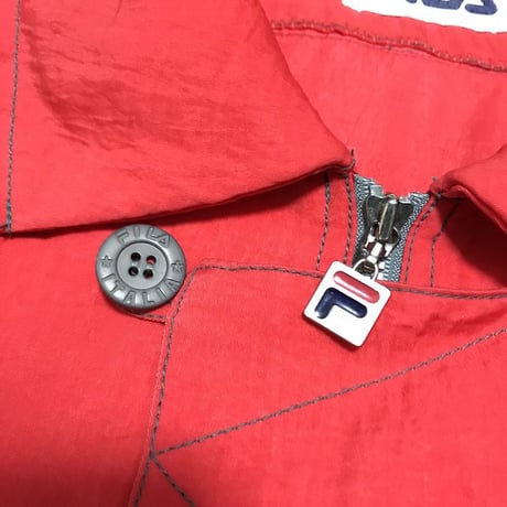 【USED】90'S FILA NYLON COVERALL
