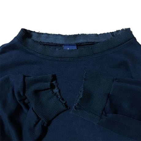 【USED】90'S STUSSY SWEATSHIRT "SHADOW MAN"