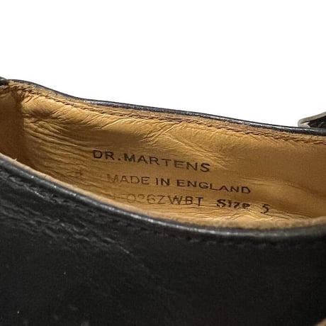 【USED】90'S DR MARTENS MARY JANE BUCKLE LEATHER SHOES MADE IN ENGLAND