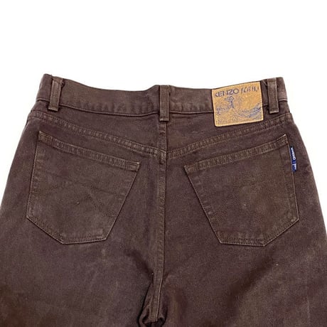 【USED】90'S KENZO JEANS HOKUSAI WAVE PANTS