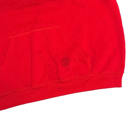 【USED】80's Budweiser "King of Beers" Sweat Hoodie RED
