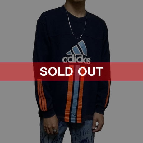 【USED】90'S ADIDAS L/S SWEAT TOP