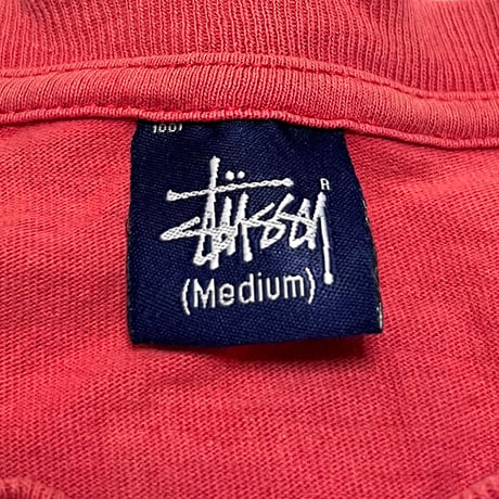 【USED】90's STUSSY ONE WORLD ONE LOVE T-SHIRT