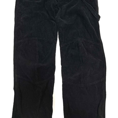 【USED】00'S GRIFFIN BONDAGE BLACK CORDUROY PANTS