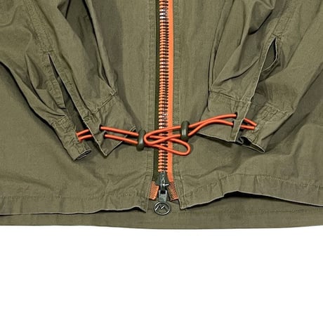 【USED】90'S MAHARISHI GIMMICK SHIRT BLOUSON KHAKI×ORANGE