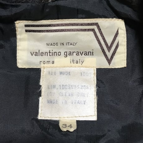 【USED】70'S VALENTINO GARAVANI DOUBLE BREASTED JACKET