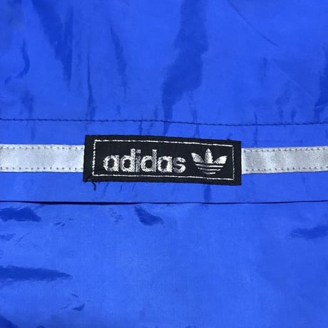 【USED】80'S ADIDAS REFLECTIVE LINE NYLON JACKET