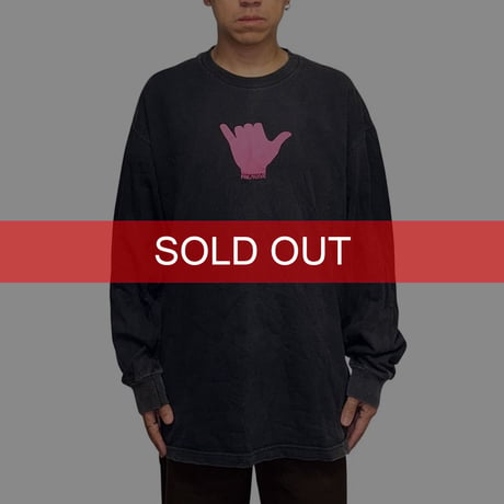 【USED】90's FRESHJIVE “Shaka Hand Sign” Graphic L/S T-shirt