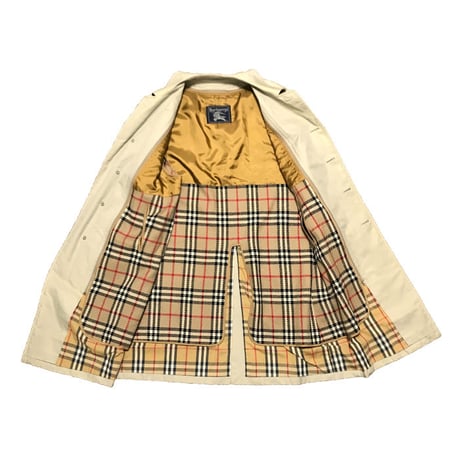 【USED】90'S BURBERRYS STAND FALL COLLAR COAT WITH LINER
