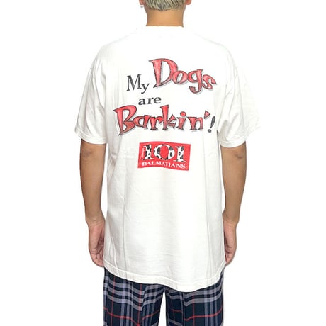【USED】90'S 101 Dalmatians My Dogs are Barkin! T-SHIRT