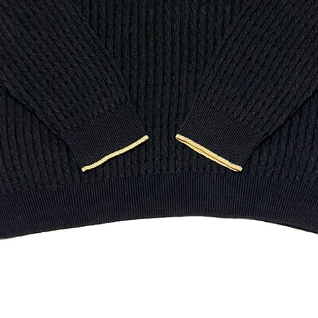 【USED】80's MONSIEUR by GIVENCHY KNIT L/S TOP