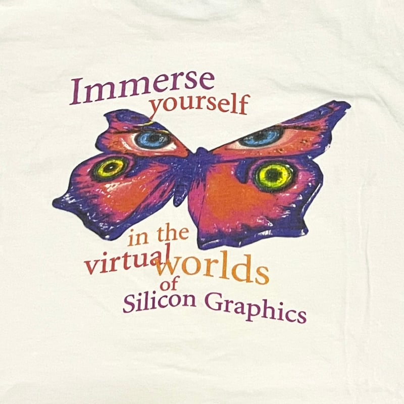 USED】90's Silicon Graphics VISIONARIUM T-SHIRT