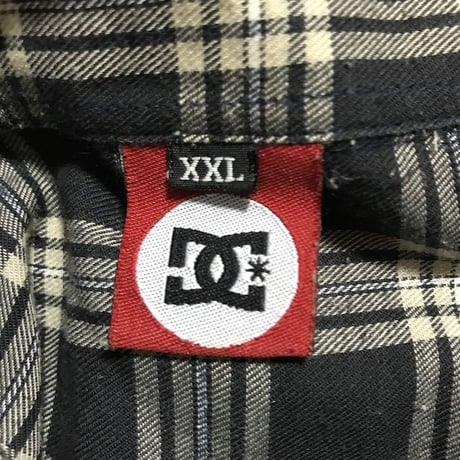 【USED】90'S DCSHOECOUSA OVERSIZED CHECK SHIRT