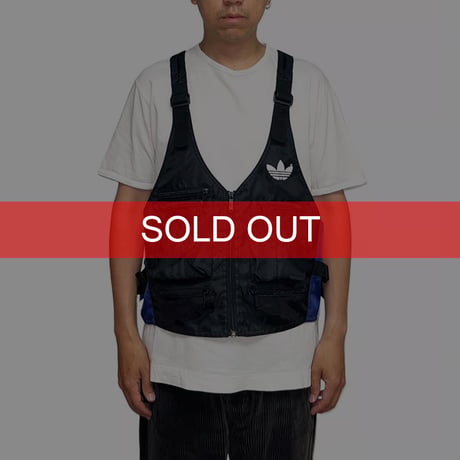 【USED】80's-90's adidas BACKPACK VEST