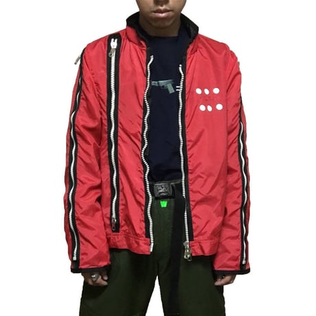 【USED】CYBERDOG LONDON ZIP BOMBER BLOUSON
