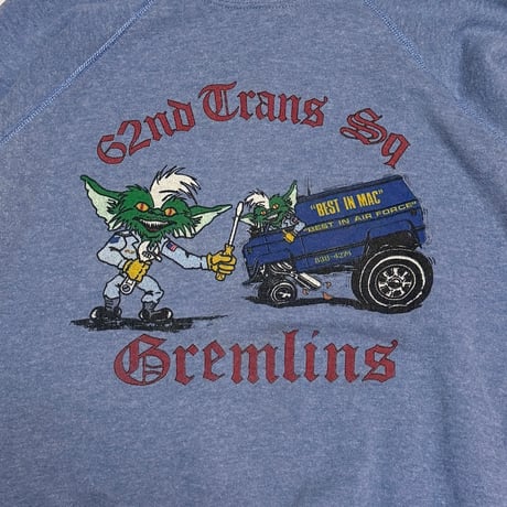 【USED】80's "62nd Trans Sq Gremlins" Sweatshirt
